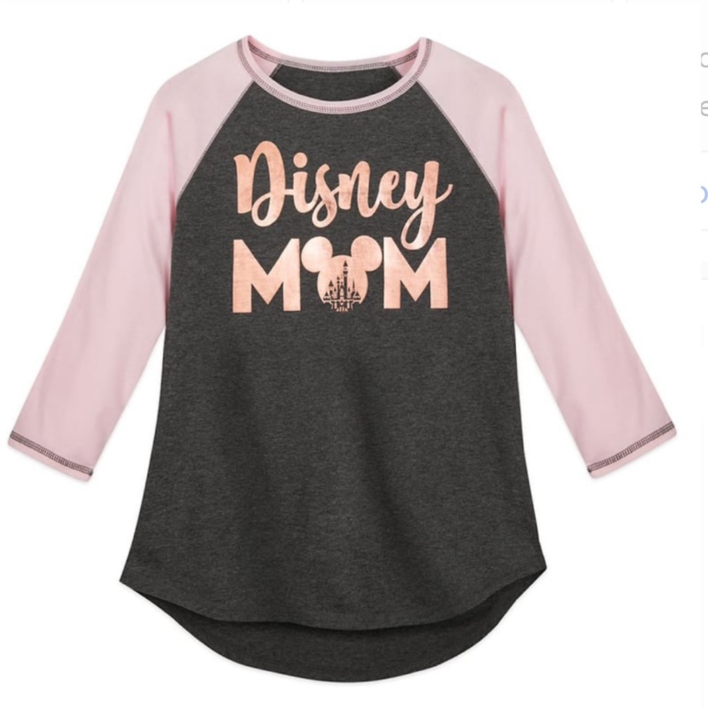 Disney Mom Raglan shirt